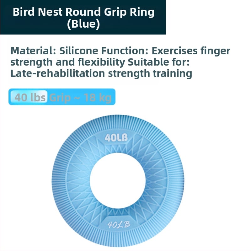 Rokas satvēriena treniņu lāpa pirkstu spēkam un muskuļu relaksācijai — ērkšķu masāžas lāpa, nav piepumpējama, piemērota bumbu spēlēm