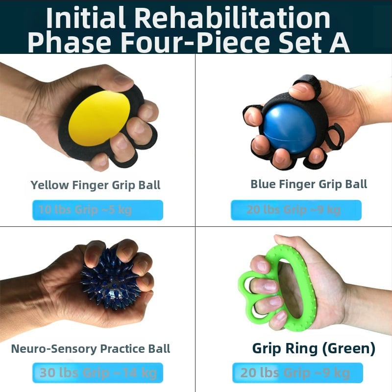 Rokas satvēriena treniņu lāpa pirkstu spēkam un muskuļu relaksācijai — ērkšķu masāžas lāpa, nav piepumpējama, piemērota bumbu spēlēm