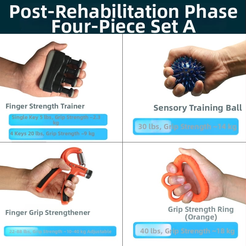 Rokas satvēriena treniņu lāpa pirkstu spēkam un muskuļu relaksācijai — ērkšķu masāžas lāpa, nav piepumpējama, piemērota bumbu spēlēm