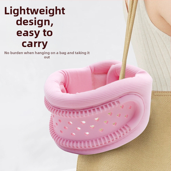 Шийна яка – силиконова, дишаща защита за шията, антиизкривяващ дизайн, за домашна употреба