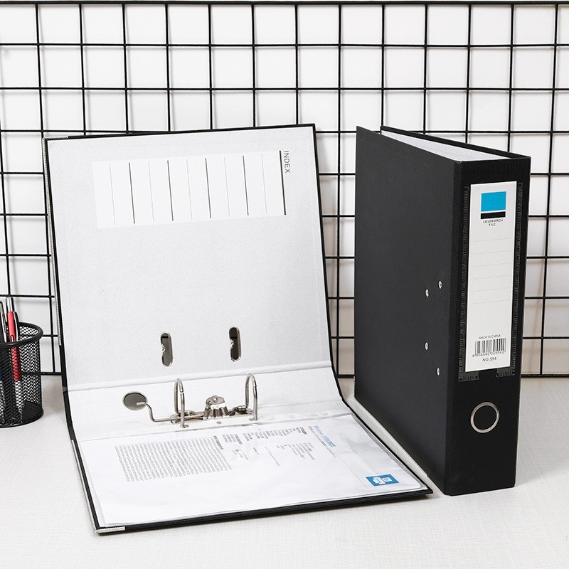 Αρχείο με Διπλό Σφιγκτήρα, Χαρτόνι για Έγγραφα A4, Πάχος Πλάκας 2.5 mm, Μάρκα Lidemei, Μοντέλα 502/512/201/612/511/553/554/611