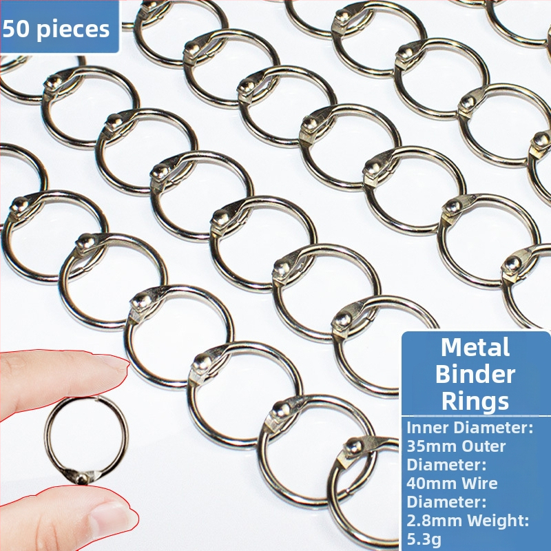 Μεταλλικό δαχτυλίδι βιβλιοδεσίας για δέσιμο εγγράφων από Easy to apply