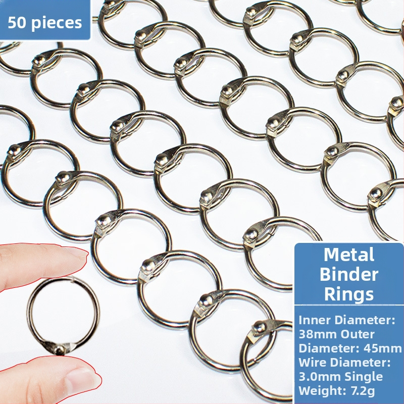 Μεταλλικό δαχτυλίδι βιβλιοδεσίας για δέσιμο εγγράφων από Easy to apply