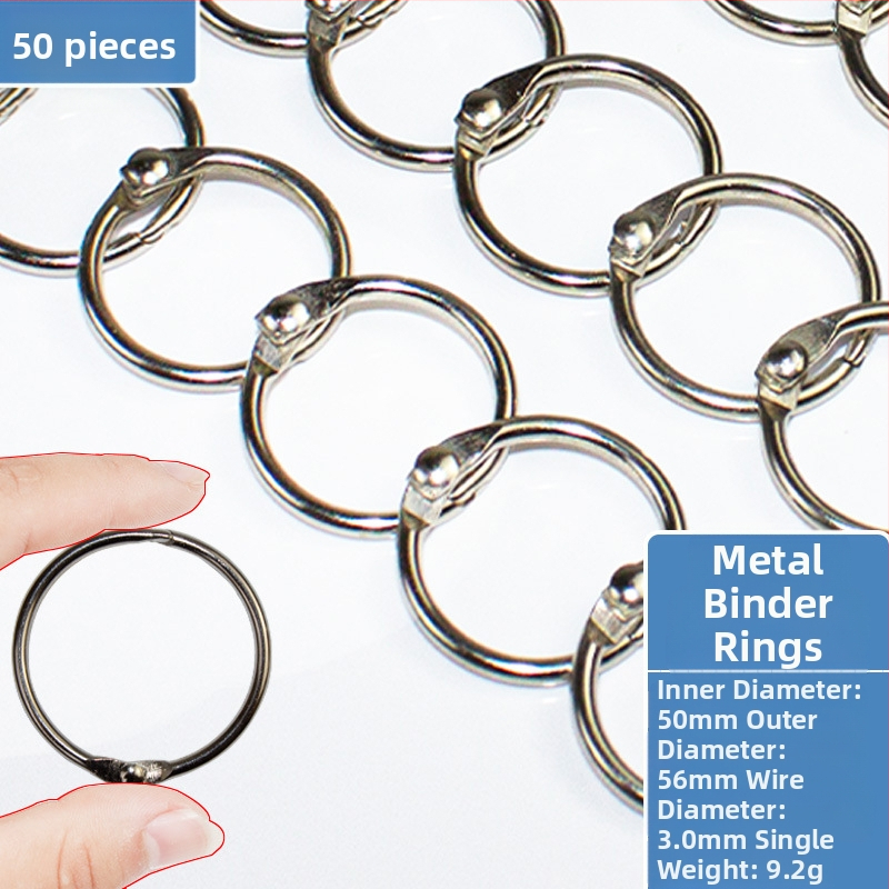 Μεταλλικό δαχτυλίδι βιβλιοδεσίας για δέσιμο εγγράφων από Easy to apply