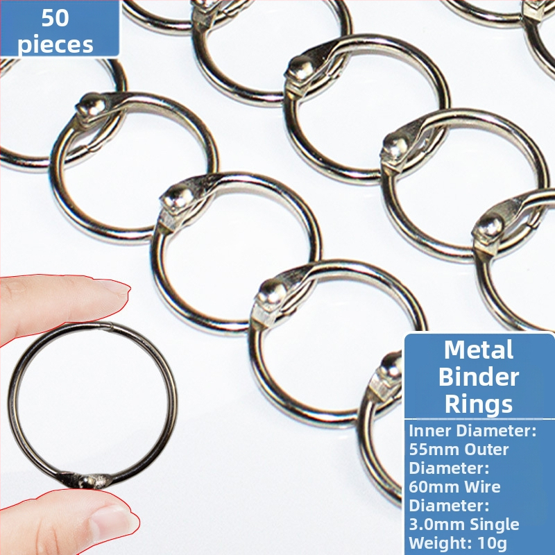 Μεταλλικό δαχτυλίδι βιβλιοδεσίας για δέσιμο εγγράφων από Easy to apply