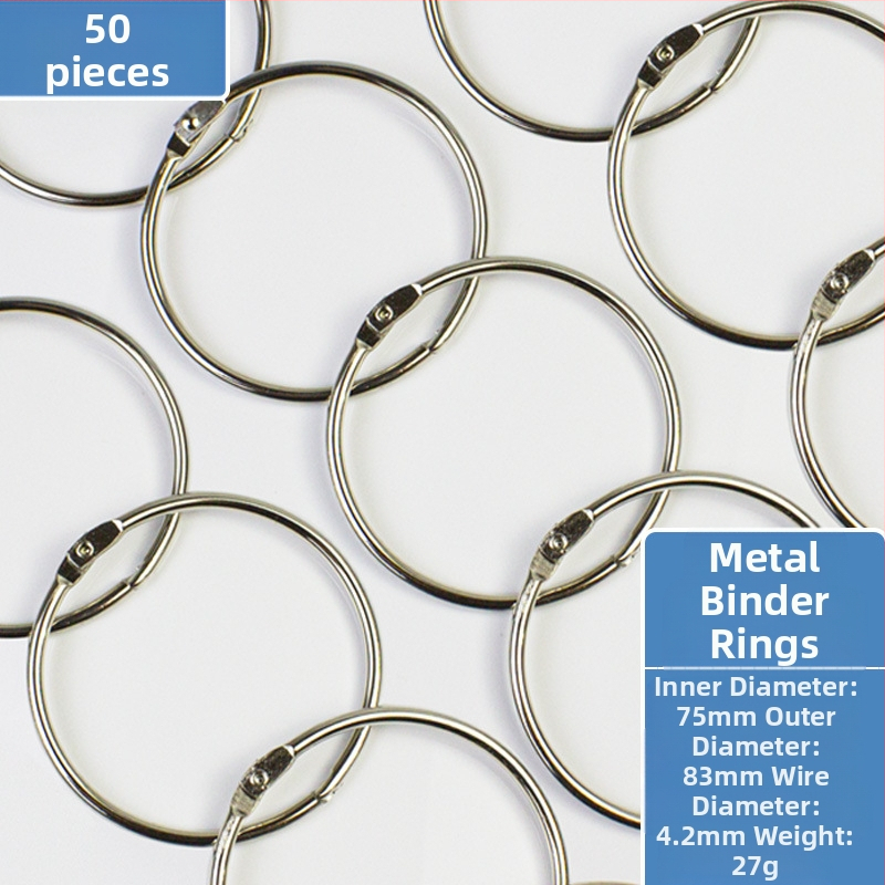 Μεταλλικό δαχτυλίδι βιβλιοδεσίας για δέσιμο εγγράφων από Easy to apply