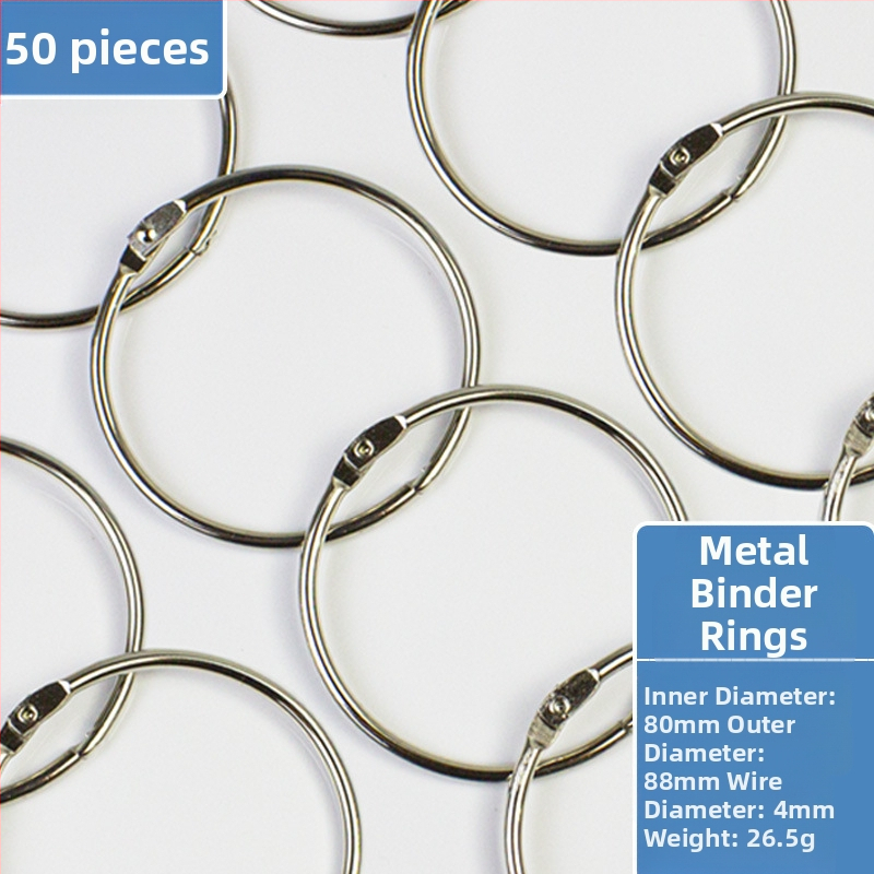 Μεταλλικό δαχτυλίδι βιβλιοδεσίας για δέσιμο εγγράφων από Easy to apply
