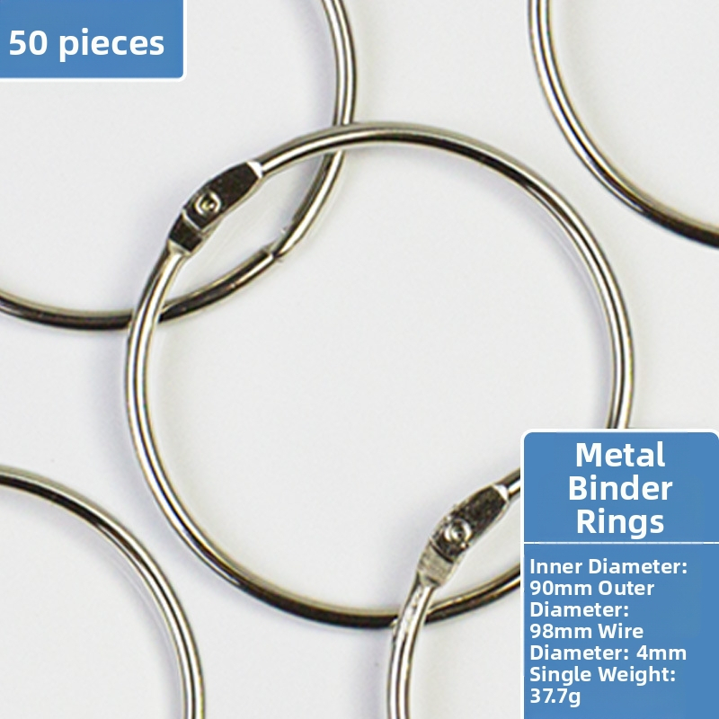 Μεταλλικό δαχτυλίδι βιβλιοδεσίας για δέσιμο εγγράφων από Easy to apply