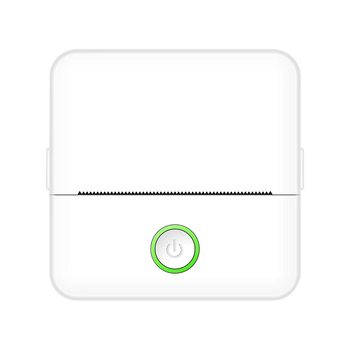 Μίνι φορητός θερμικός εκτυπωτής — USB διασύνδεση, θερμικό χαρτί 57x25 mm, ενσωματωμένη μπαταρία λιθίου, συμβατότητα Apple/Android