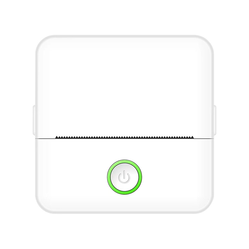 Μίνι φορητός θερμικός εκτυπωτής — USB διασύνδεση, θερμικό χαρτί 57x25 mm, ενσωματωμένη μπαταρία λιθίου, συμβατότητα Apple/Android