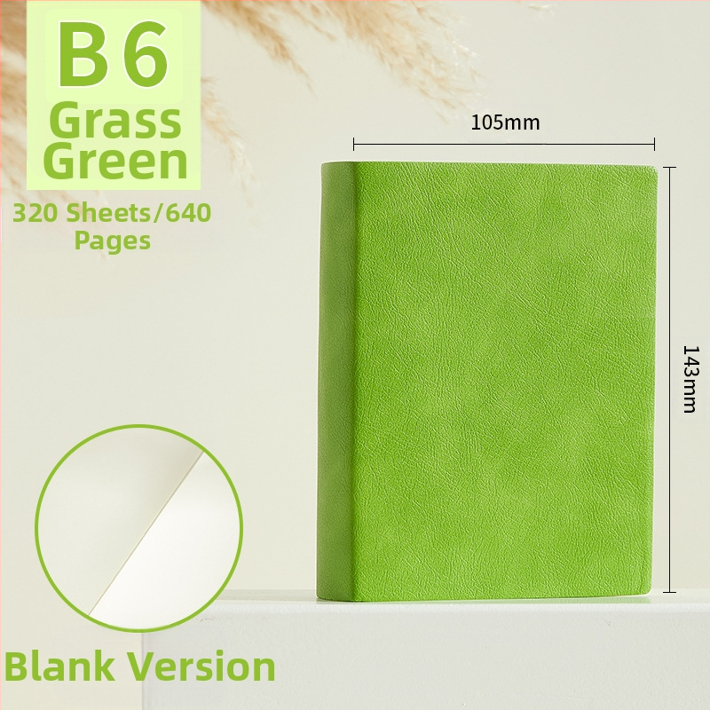 Notebook από τη Longe/Langjie με κάλυμμα PU, δέσιμο γραμμικό, Dowling χαρτί 80 g/m², 640 σελίδες, στυλ γραφείου