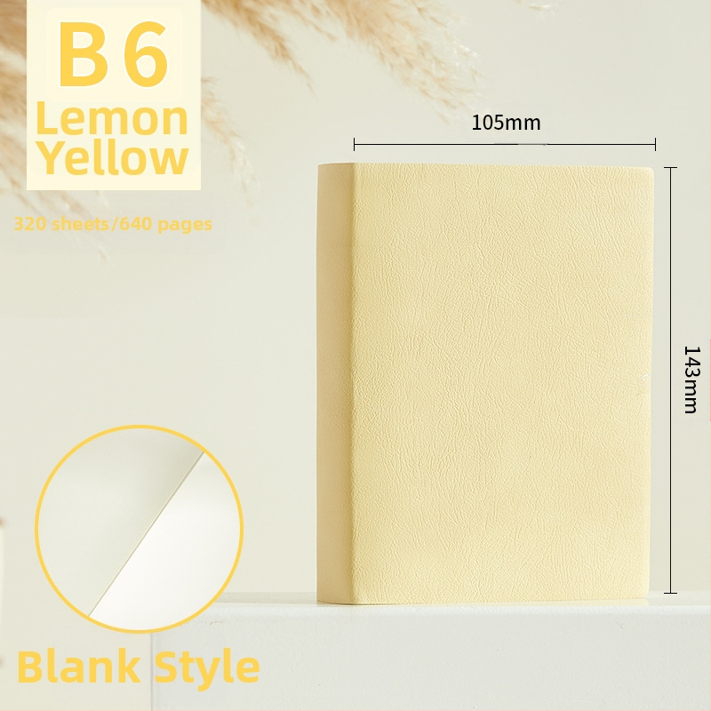 Notebook από τη Longe/Langjie με κάλυμμα PU, δέσιμο γραμμικό, Dowling χαρτί 80 g/m², 640 σελίδες, στυλ γραφείου