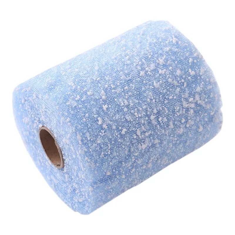 Ziedu režģa auduma lente dekorēšanai un pušķu iesaiņošanai (Materiāls: režģa audums; Kategorija: vietas dekorēšanas rekvizīti; Materiāla tips: lente, ziedu turētājs; Piemērojamas lietošanas jomas: Ziemassvētku dekori, dāvanu iesaiņošana, kāzas, ziedu iesai