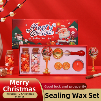 Σετ σφραγίδων κηρού Imprinted 55-002 – 260 g, οικολογικό κουτί δώρου, για σφράγιση