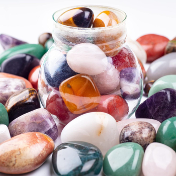 HANXIAO Διάκοσμητικό κρυσταλλικό χαλίκι για ενυδρείο και διαχύστη αρωματοθεραπείας — μοντέρνο μινιμαλιστικό στυλ; Υλικό: κρυσταλλικό χαλίκι; Συσκευασία: χαρτόνι