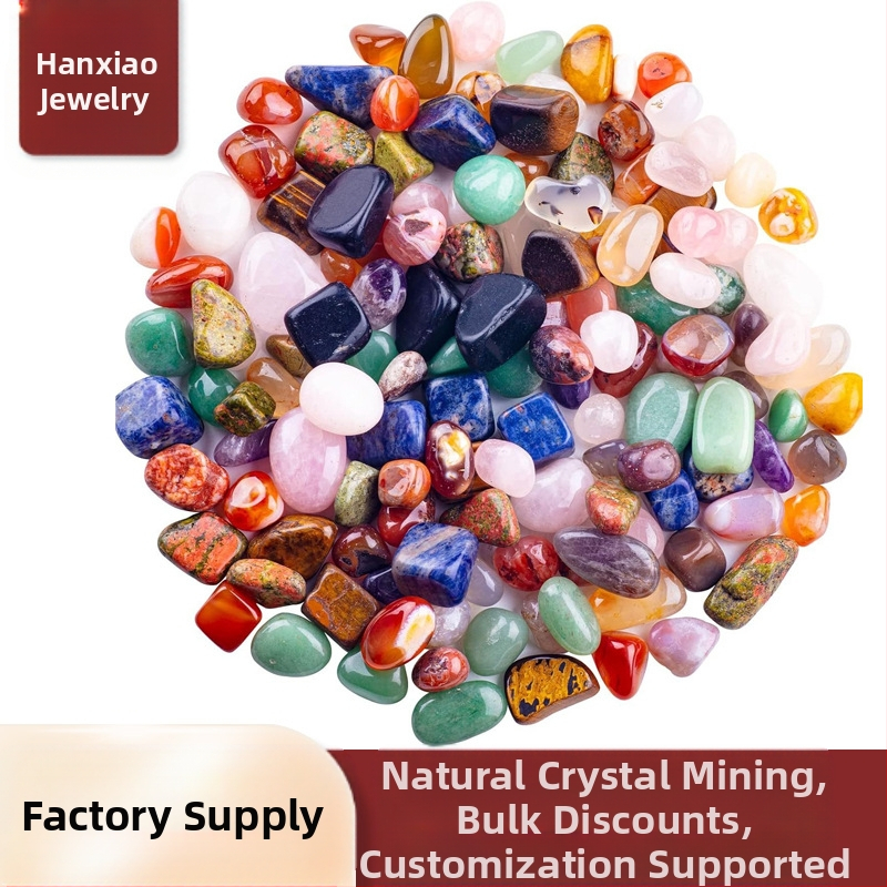 HANXIAO Διάκοσμητικό κρυσταλλικό χαλίκι για ενυδρείο και διαχύστη αρωματοθεραπείας — μοντέρνο μινιμαλιστικό στυλ; Υλικό: κρυσταλλικό χαλίκι; Συσκευασία: χαρτόνι