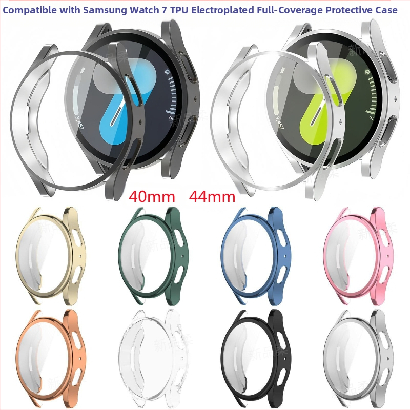 TPU elektroplatinta apsauginė dėžutė Samsung Galaxy Watch7 iš XPR prekės ženklo – suderinama su Galaxy Watch7, svoris 10 g