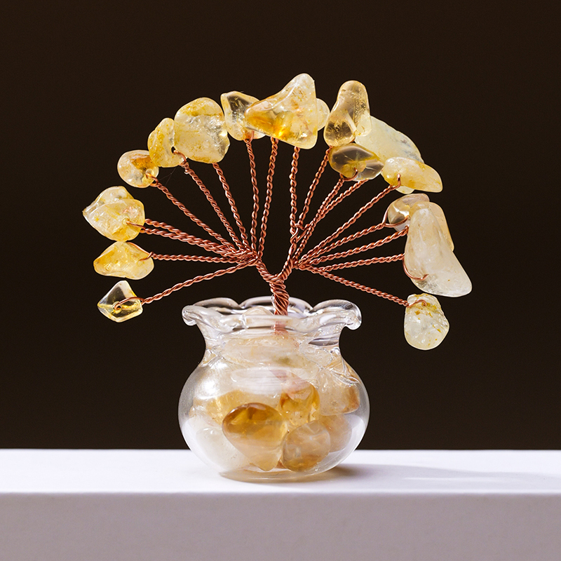 Korėjiečių stiliaus pinigų medis – biuro dekoras, tinkama įmonės dovana