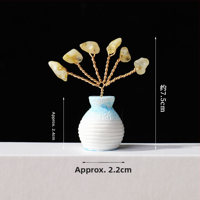 Korėjiečių stiliaus pinigų medis – biuro dekoras, tinkama įmonės dovana