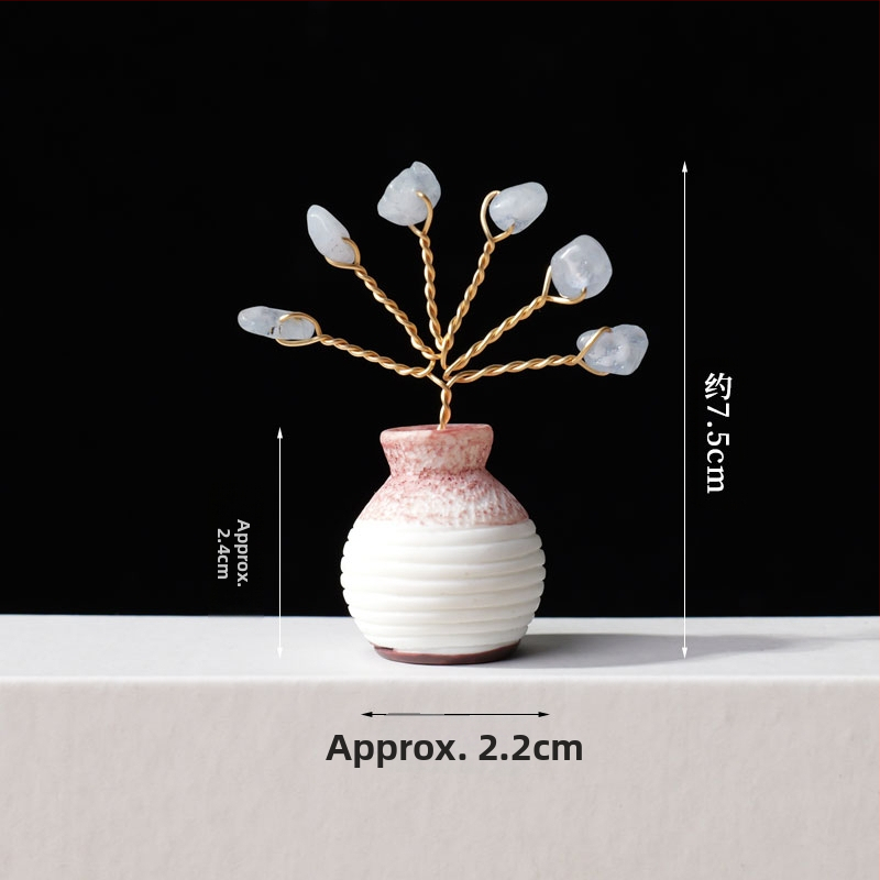 Korėjiečių stiliaus pinigų medis – biuro dekoras, tinkama įmonės dovana