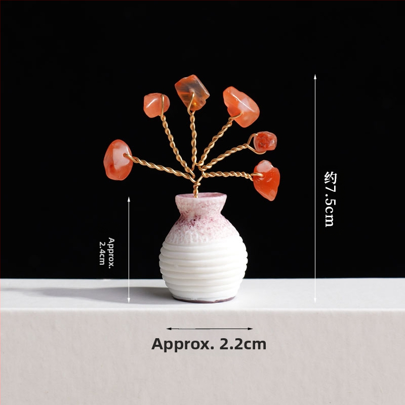 Korėjiečių stiliaus pinigų medis – biuro dekoras, tinkama įmonės dovana