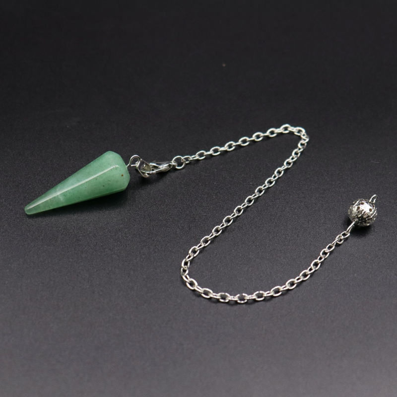 Κολιέ γεωμετρικού κρυσταλλικού κρεμαστού: αμέθιστος, Powder Crystal και κρύσταλλος; γυαλιστερό φινίρισμα