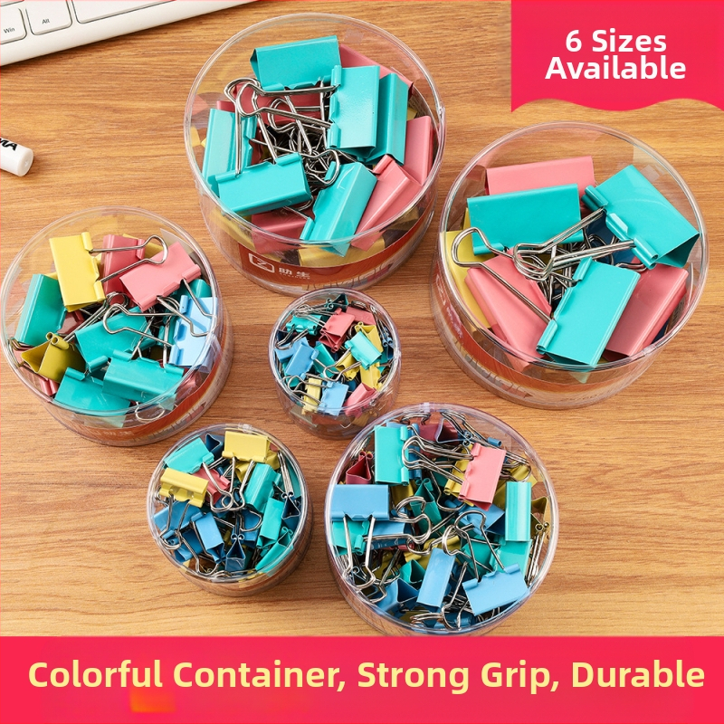 Alive Metāla Garais Klipsis – Biroja Klips, Iepakojums: Biezs Cilindrs / Plāns Caurule