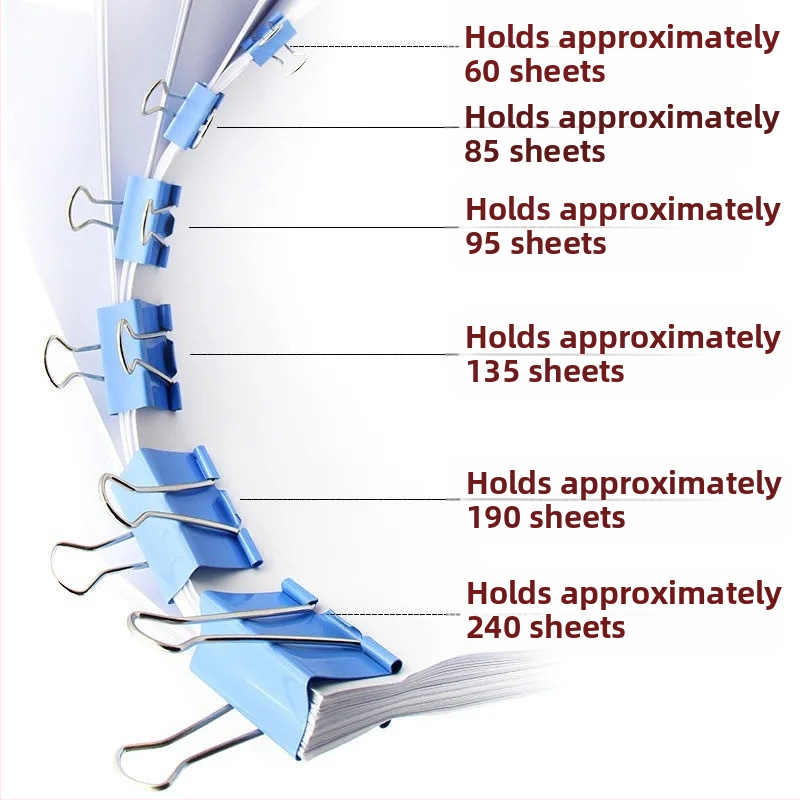 Alive Kovový Dlhý Klip – Kancelársky Klip, Balenie: Hrubý Valec / Tenká Trubka