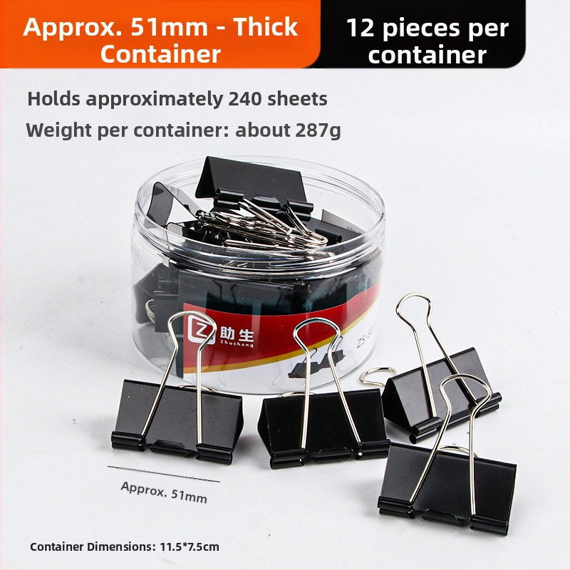 Alive Metāla Garais Klipsis – Biroja Klips, Iepakojums: Biezs Cilindrs / Plāns Caurule