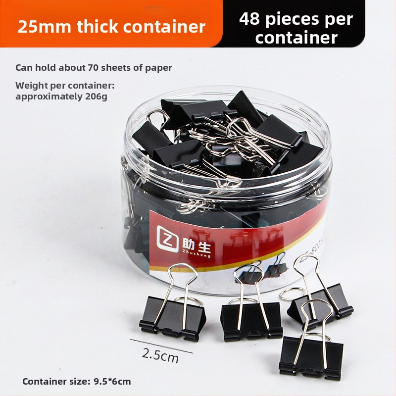 Alive Metāla Garais Klipsis – Biroja Klips, Iepakojums: Biezs Cilindrs / Plāns Caurule