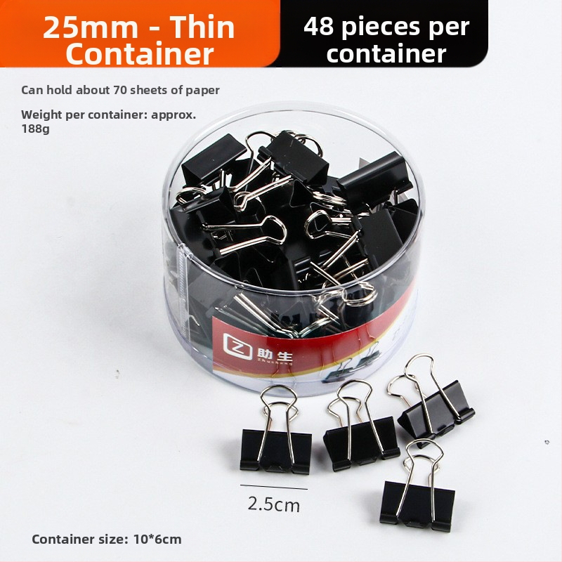 Alive Metāla Garais Klipsis – Biroja Klips, Iepakojums: Biezs Cilindrs / Plāns Caurule