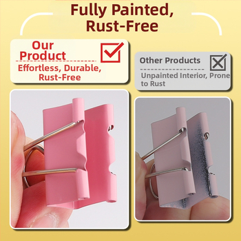 Κλιπ εγγράφων από μέταλλο, μοντέλο LCT5561, συσκευασία τύπου βαρέλι