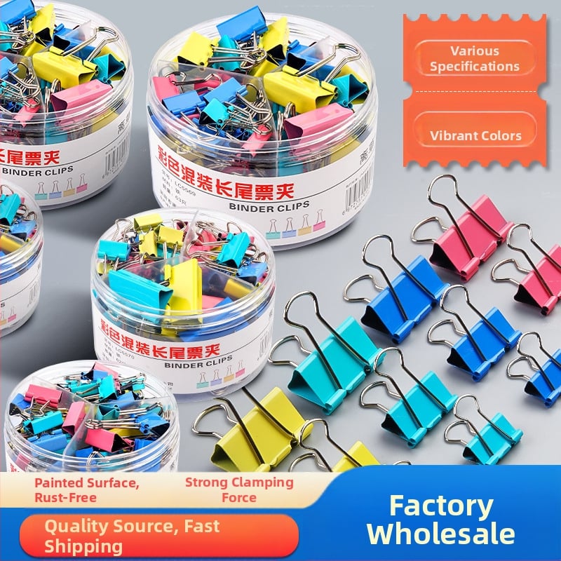 Dokumentu klipsa, metāla konstrukcija, modeļa LCT5561, iepakojums barrel tipa