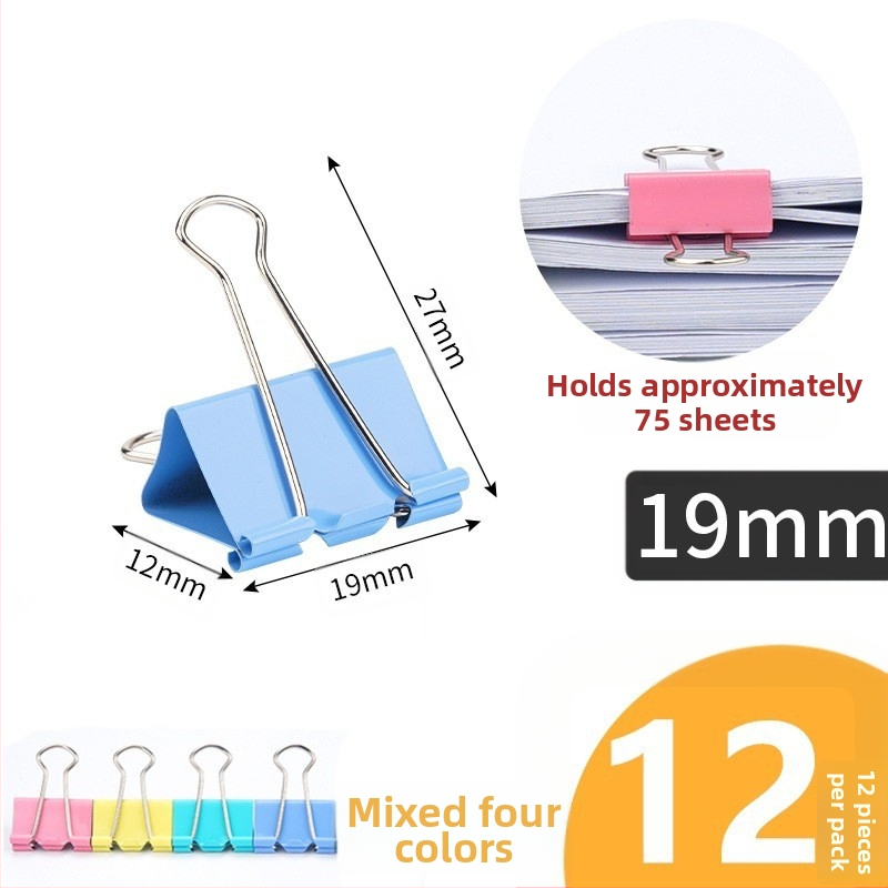 Dokumentu klipsa, metāla konstrukcija, modeļa LCT5561, iepakojums barrel tipa