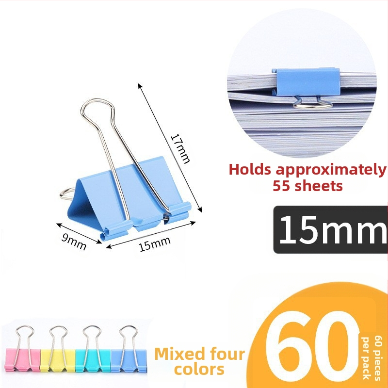 Dokumentu klipsa, metāla konstrukcija, modeļa LCT5561, iepakojums barrel tipa