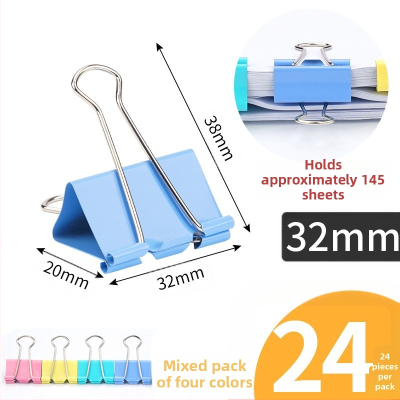 Dokumentu klipsa, metāla konstrukcija, modeļa LCT5561, iepakojums barrel tipa