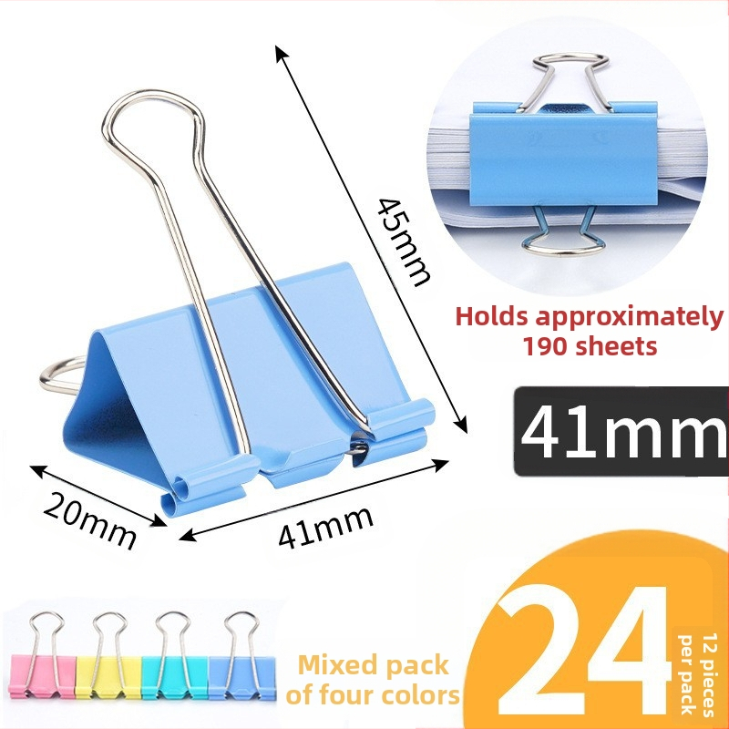Dokumentu klipsa, metāla konstrukcija, modeļa LCT5561, iepakojums barrel tipa