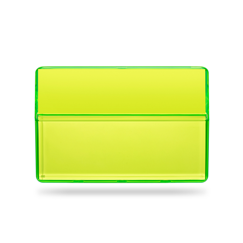 Cigarešu kārba – plastmasas, minimālistiskais dizains; mitrumizturīgs un spiedienizturīgs; 20 cigarešu ietilpība