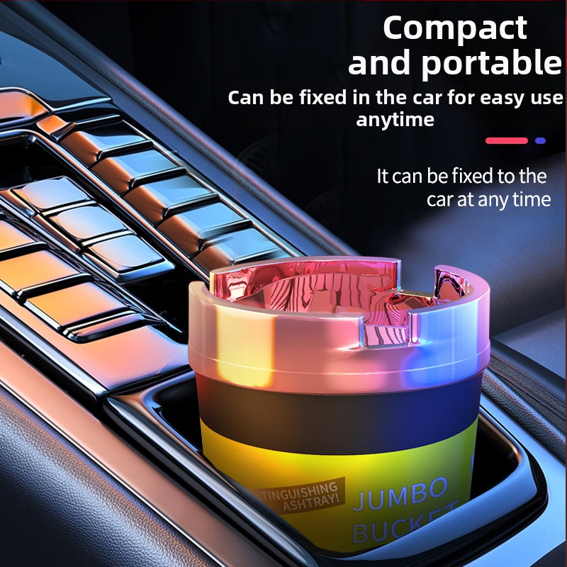 Автомобилен пепелник, пластмасов, модел B0931, марка Yike, инжекционно формован