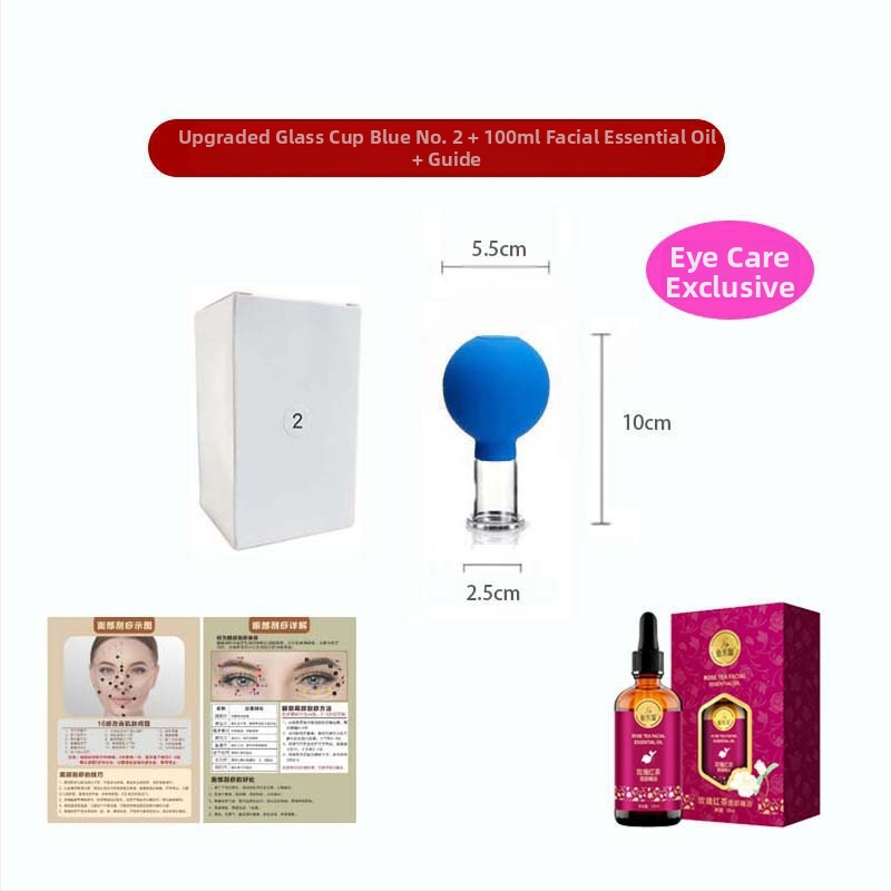 Set za cupping lica sa staklenim čašama, Pat le, 24 kom, 50 g po kom, prilagodljivo