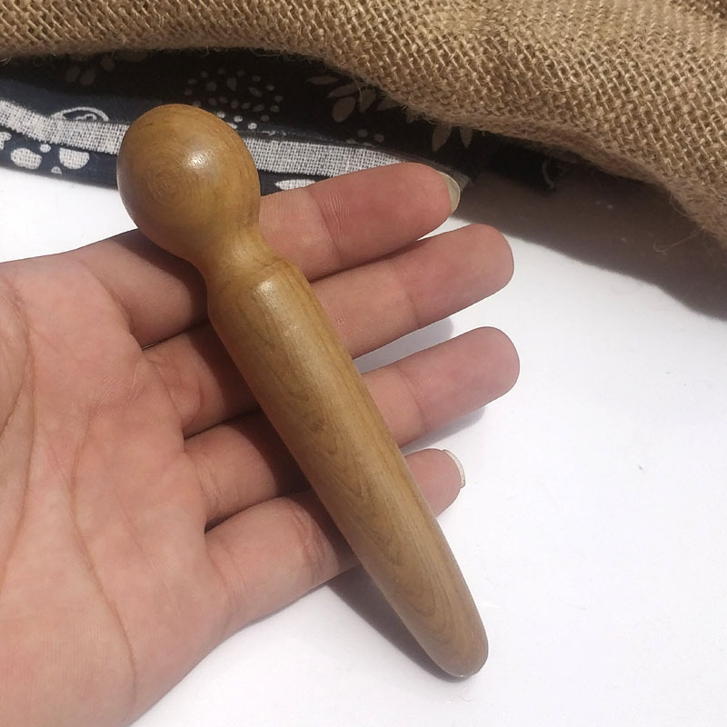 Piršto tipo akupunktūros gua sha masažuoklis, pusės lazdelės dizainas, dėžutė 500 vnt.