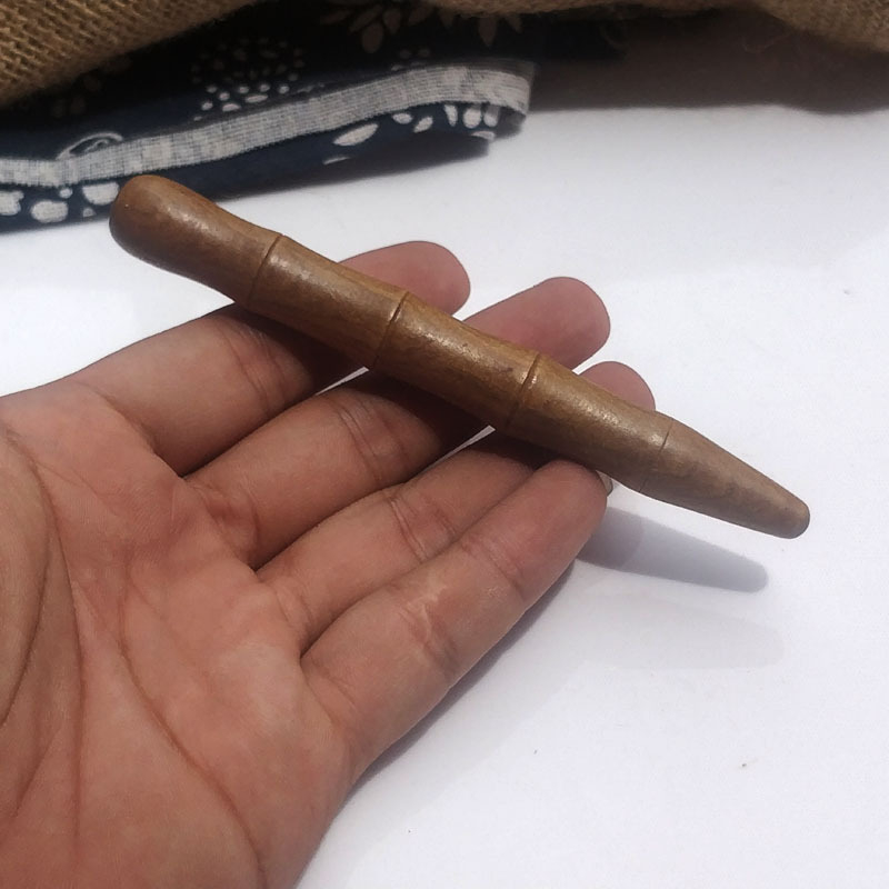 Piršto tipo akupunktūros gua sha masažuoklis, pusės lazdelės dizainas, dėžutė 500 vnt.