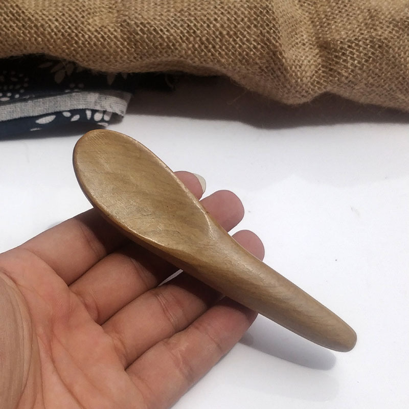 Piršto tipo akupunktūros gua sha masažuoklis, pusės lazdelės dizainas, dėžutė 500 vnt.