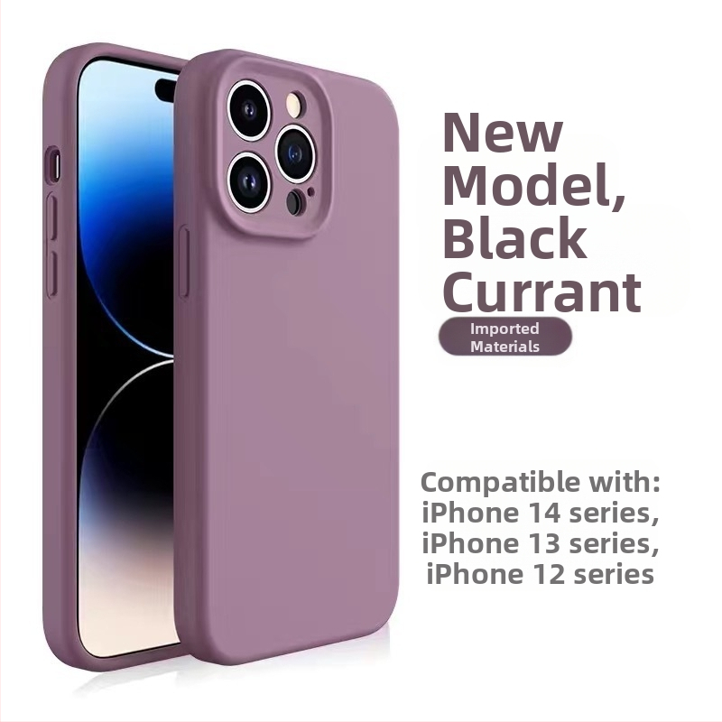 Tekutý silikónový kryt pre iPhone 12 Pro / 12 Pro Max / 13 Pro Max – jemný na dotyk, prémiová kvalita, proti nárazu, proti odtlačkom prstov