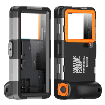 Водоустойчив калъф за телефон | Материали: PC и TPU; Ръчна изработка; Съвместим с iPhone 14, iPhone 13 Pro Max, iPhone 14 Max