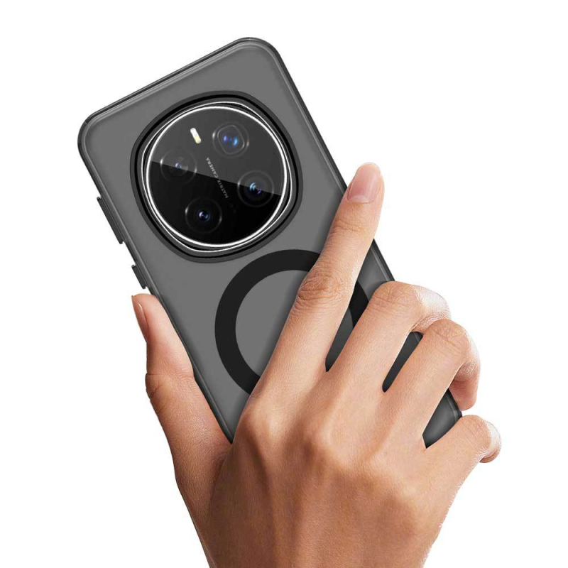 Glory Magic7 Pro magnētā lieta ar matētu virsmu, materiāls TPU+PC+PET, siltuma izkliede, izturīga pret kritieniem, neatstāj nospiedumus (Magnetic; Frosted texture; Heat dissipation; Anti-fall; Material: TPU+PC+PET)