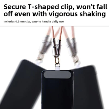 Καλώδιο δεδομένων με λουράκι καρπού, συμβατό με Apple και Android, μεταλλικό κούμπωμα, φορητός σχεδιασμός, γρήγορη φόρτιση