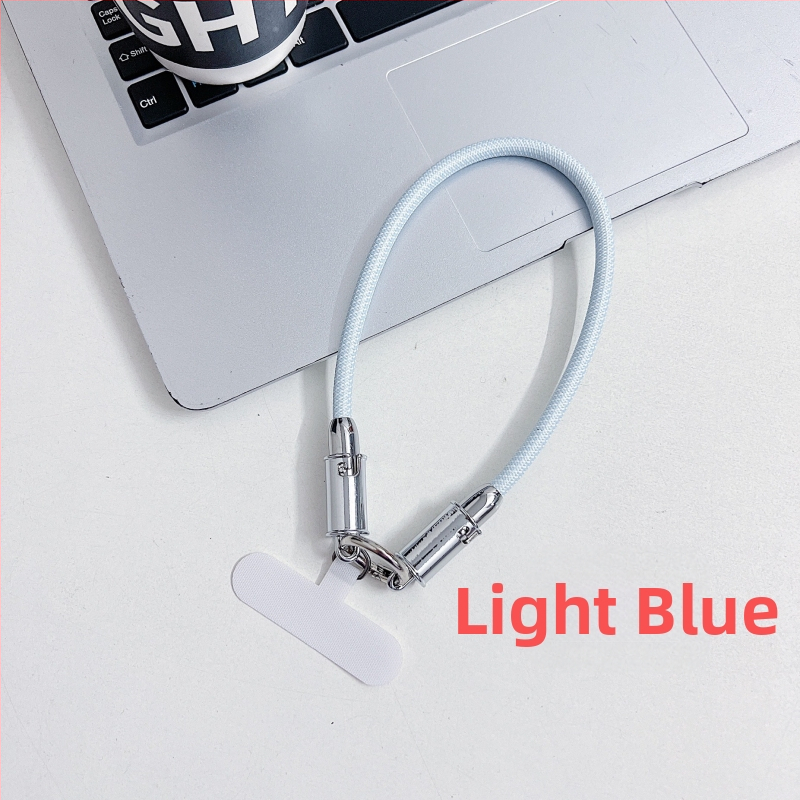 Καλώδιο δεδομένων με λουράκι καρπού, συμβατό με Apple και Android, μεταλλικό κούμπωμα, φορητός σχεδιασμός, γρήγορη φόρτιση