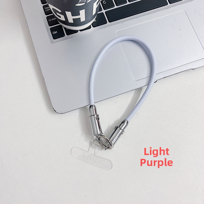 Καλώδιο δεδομένων με λουράκι καρπού, συμβατό με Apple και Android, μεταλλικό κούμπωμα, φορητός σχεδιασμός, γρήγορη φόρτιση