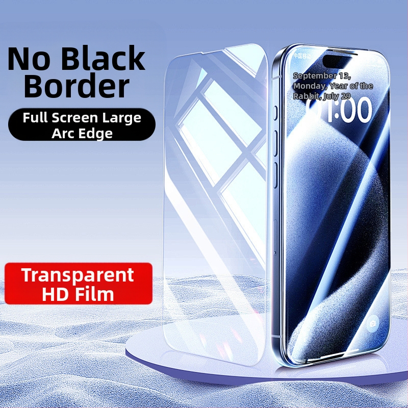 Esikäraani kaitse iPhone 16 seeria jaoks — karastatud klaas, anti-sõrmejäljed, anti-peeping, HD matt, täielik ekraanikatvus